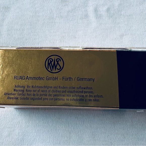 RWS R50 Premium LINE Match 40 Gr .22 LR -50 Round Box In Stock - Picture 3 of 8